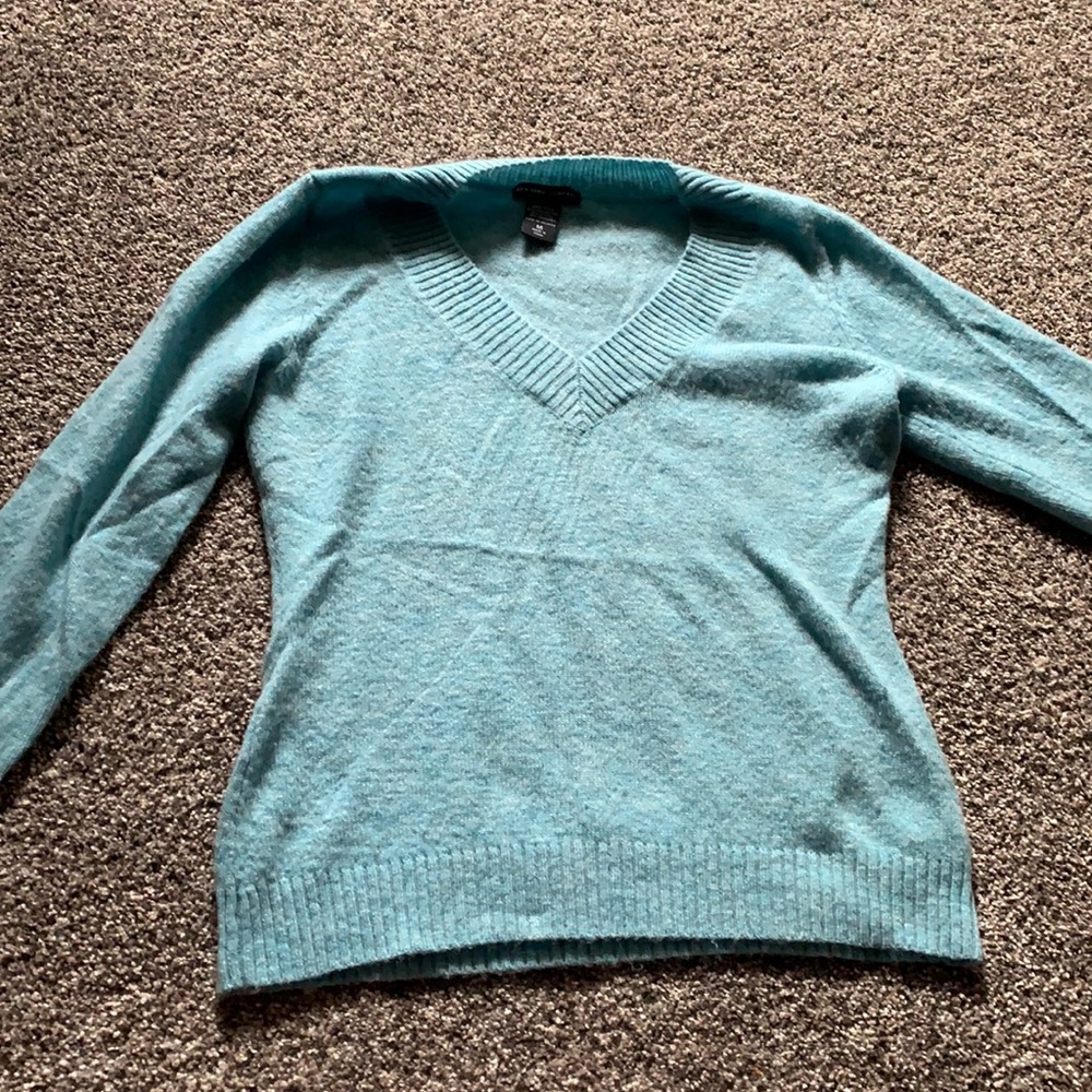 Light Blue fleece long sleeve shirt